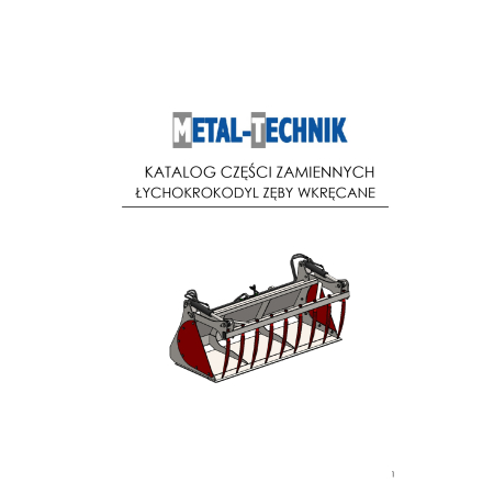 Części zamienne - Łycho - Krokodyl zęby wkręcane